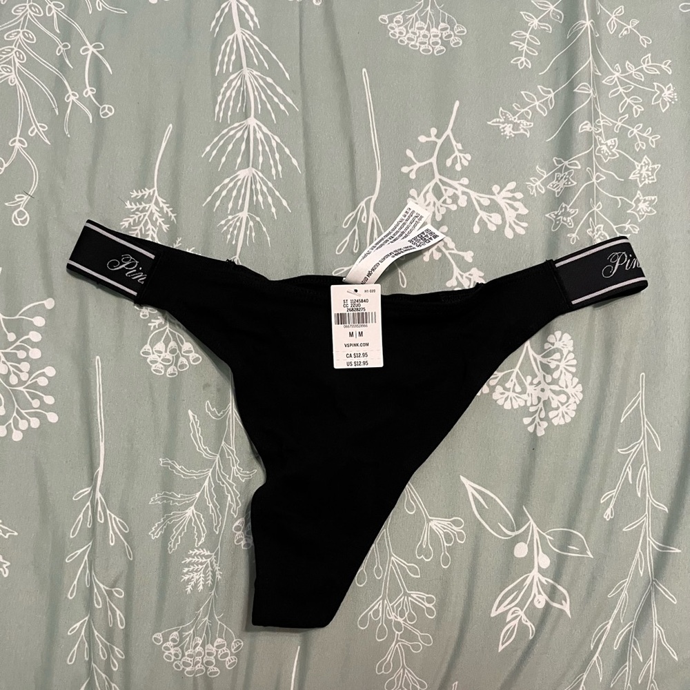 PINK Victoria's Secret Black Bottoms